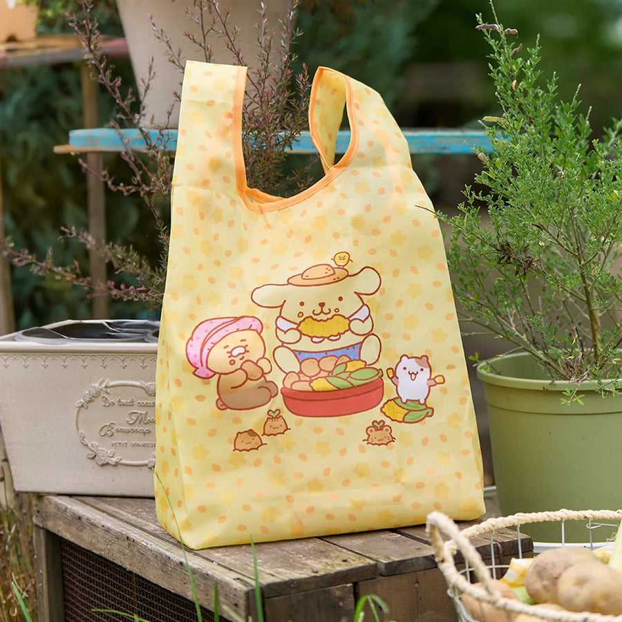 Foldable Shopping Bag Pompompurin X Friends Potato Pocket - Kakao Friends