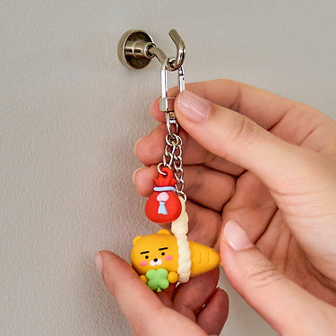 KAKAO FRIENDS - Figurine Porte-cles Ryan