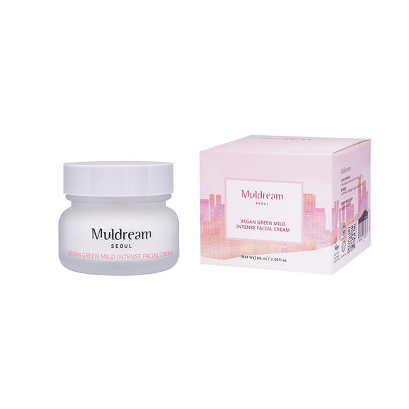 MULDREAM Vegan Green Mild Intense Cream 60ml en stock sur Ma Petite Corée