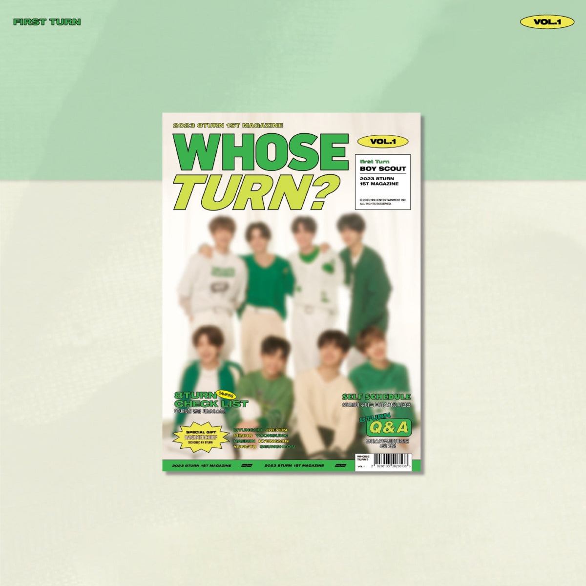 8TURN - 2023 1st Magazine [Whose Turn?] Vol.1