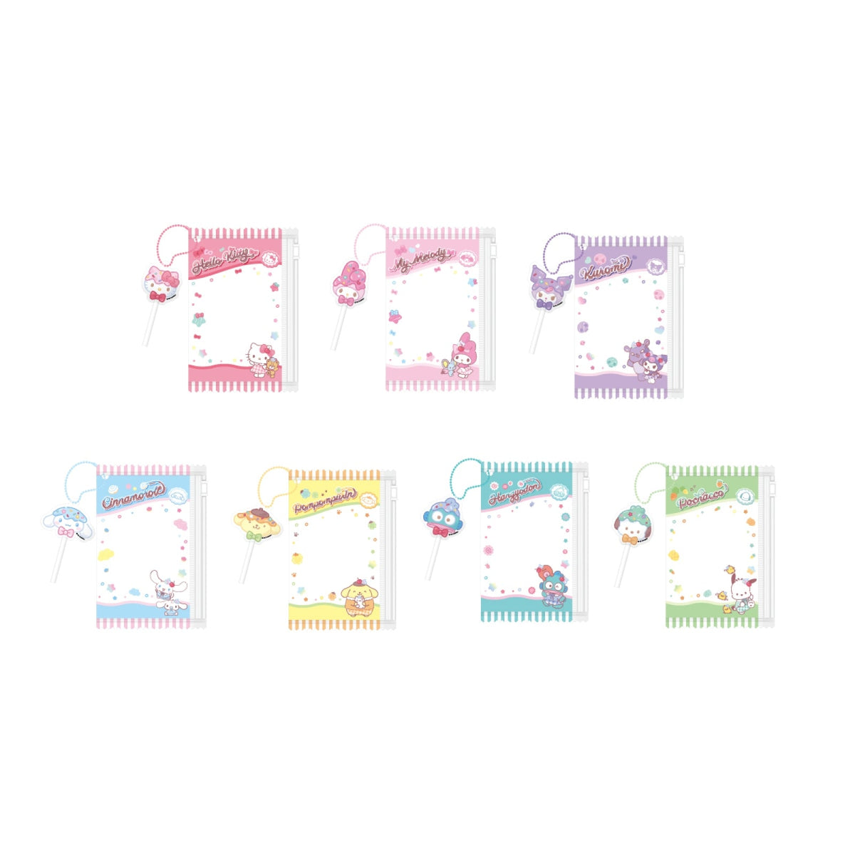 Sanrio Sanrio - Pochette Zippée & Porte-clés - Pompompurin Ver.