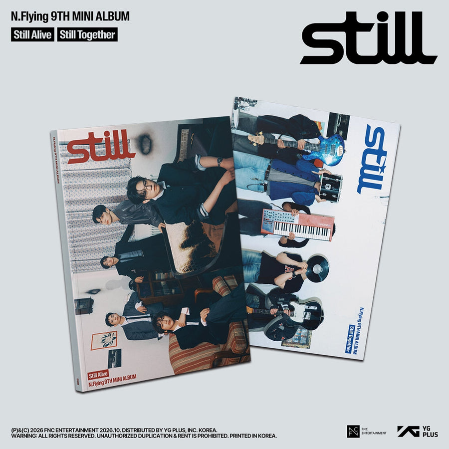 N.Flying - Still - 9th Mini Album (Photobook Ver.) (Set of 2 Albums)