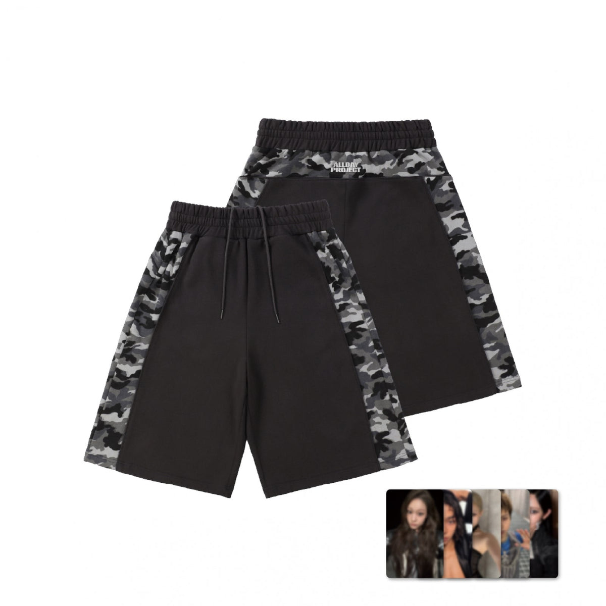 ALLDAY PROJECT ALLDAY PROJECT - CRASH Official Merch - Bermuda Pants Set