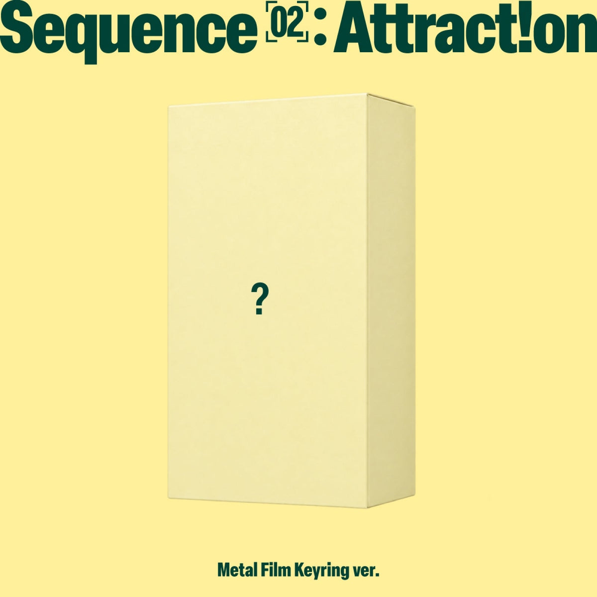 AND2BLE AND2BLE - Sequence 02: Attraction - Metal Film Keyring Ver. - Mini Album