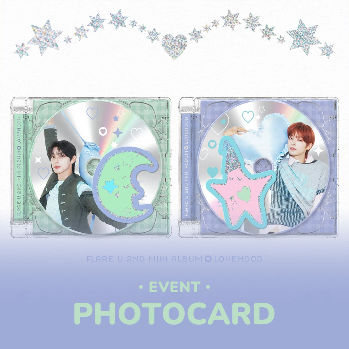 Flare U Flare U - LOVEHOOD - Mini Album (Jewel Case Ver.)
