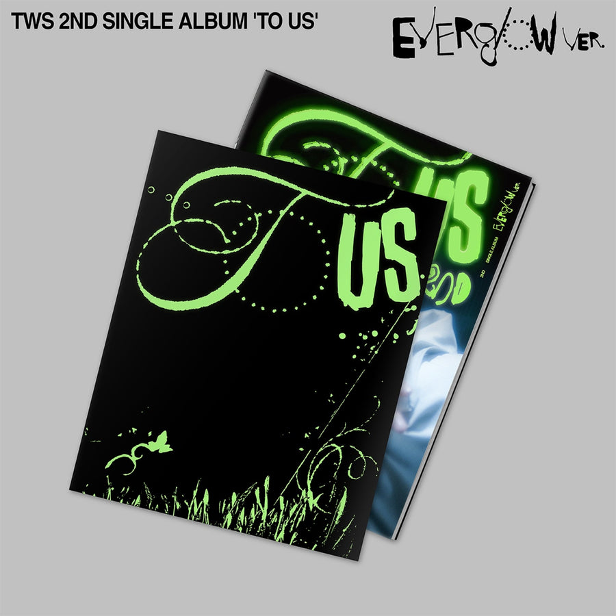 TWS - TO US - Everglow Ver. - Single Album (Set de 6)