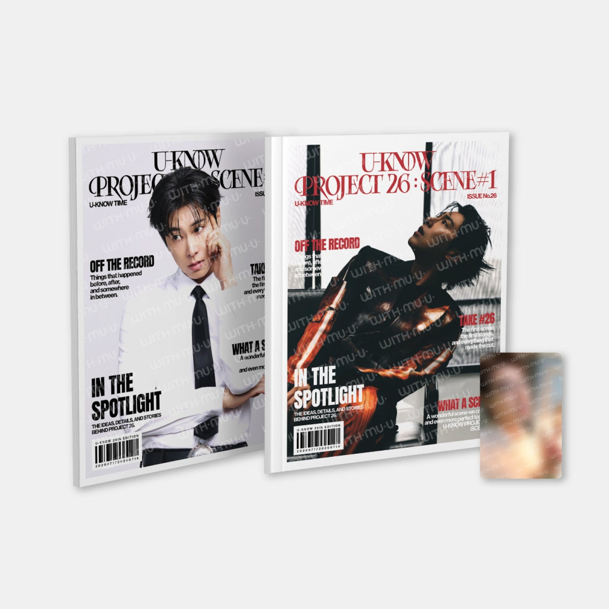 U-KNOW YUNHO U-KNOW YUNHO - 01 Project Book Set - 2026 PROJECT 26 : SCENE#1 in SEOUL Official