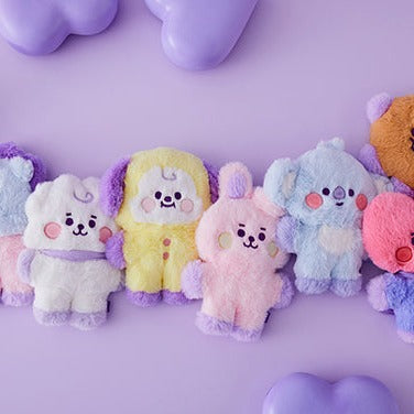 LINE FRIENDS BT21 Baby Flat Fur - Purple Heart Edition on sales on our Website !