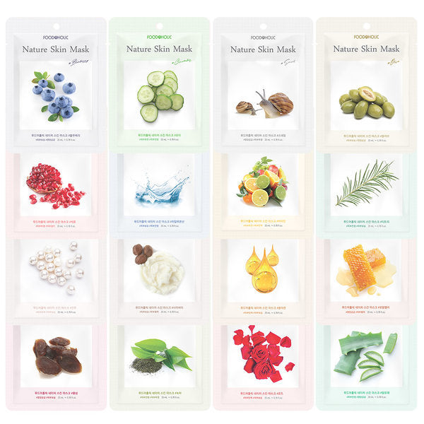 FOODAHOLIC Nature Skin Mask Sheet 1+1 on sales on our Website !