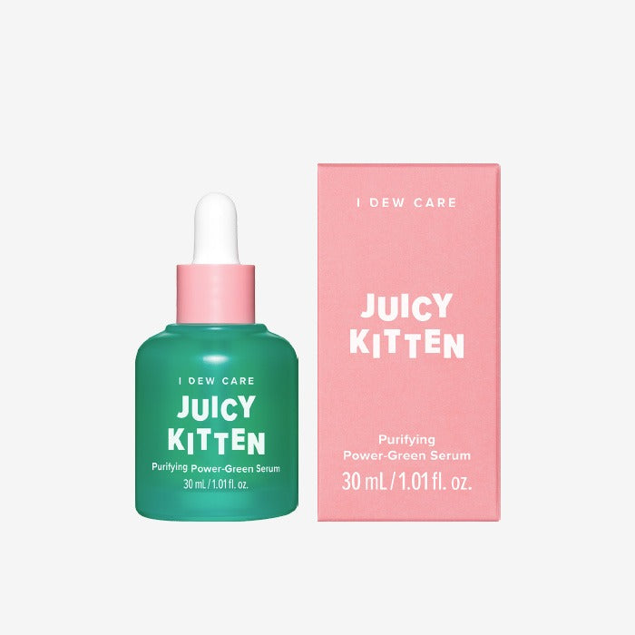 I DEW CARE Juicy kitten Purifying Power Green Serum on sales on our Website !