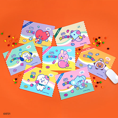 BT21 Mouse Pad Jelly Candy on sales on our Website !