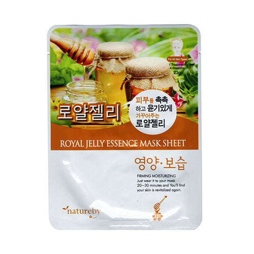 NATUREBY Essence Mask Royal Jelly on sales on our Website !