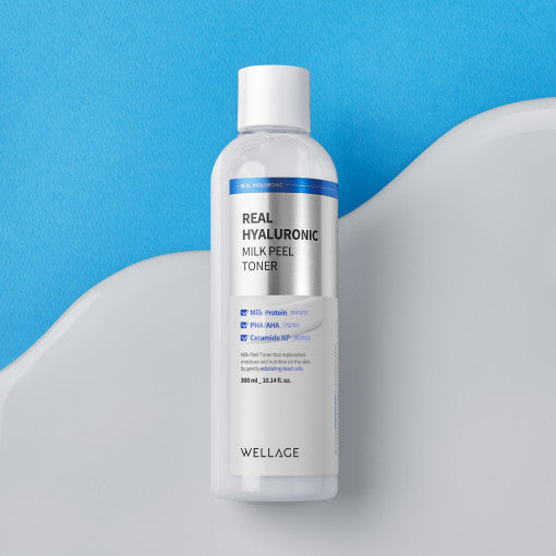 WELLAGE Real Hyaluronic Milkpeel toner on sales on our Website !