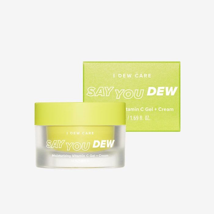 I DEW CARE Say you Dew Moisturizing Vitamin Gel + Cream on sales on our Website !