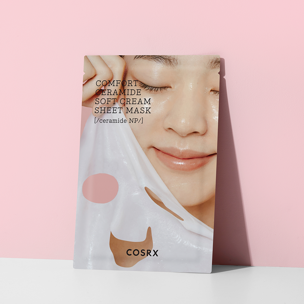 COSRX Balancium Comfort Ceramide Soft Cream Sheetmask on sales on our Website !
